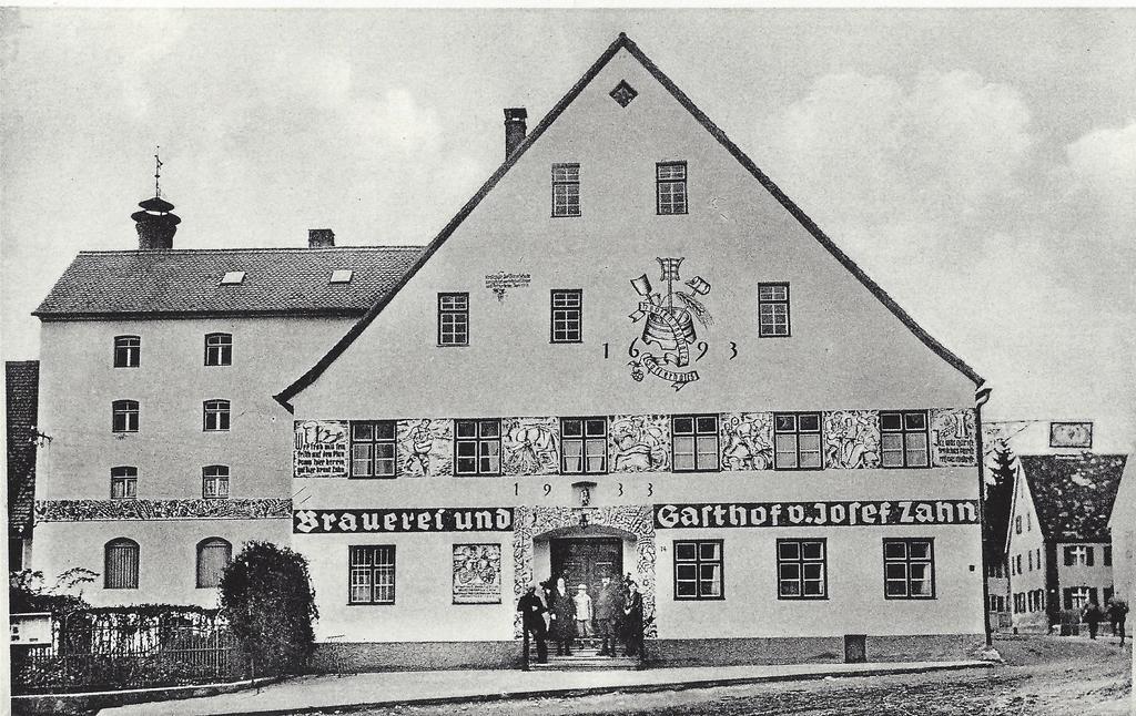 Landgasthof Zahn Elchingen Bagian luar foto